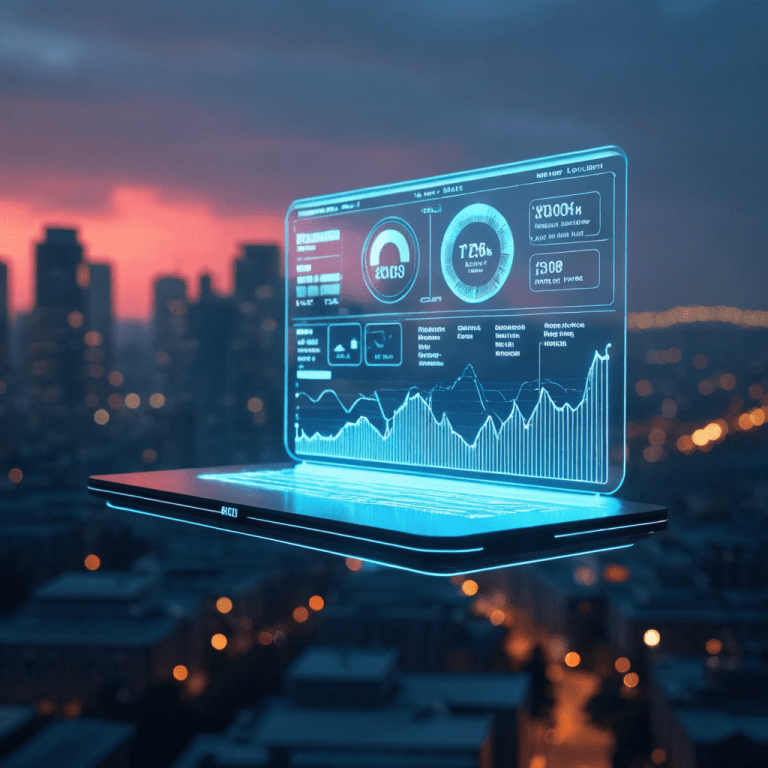 Futuristic visualization of Core Web Vitals SEO Montreal, showing symbolic performance metrics like LCP, FID, and CLS improving user experience and boosting search rankings.
